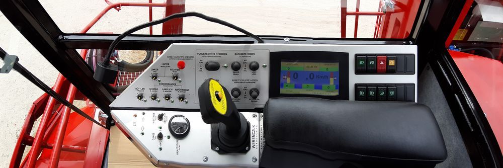 Control panel for berry harvester VICTOR PREMIUM